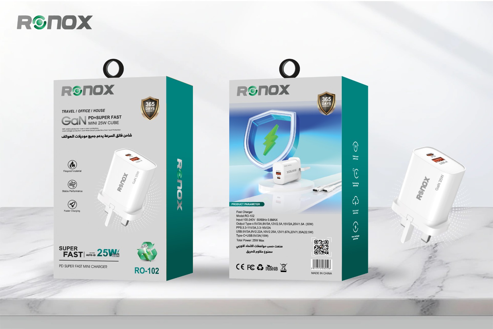 RONOX GaN 25W Package